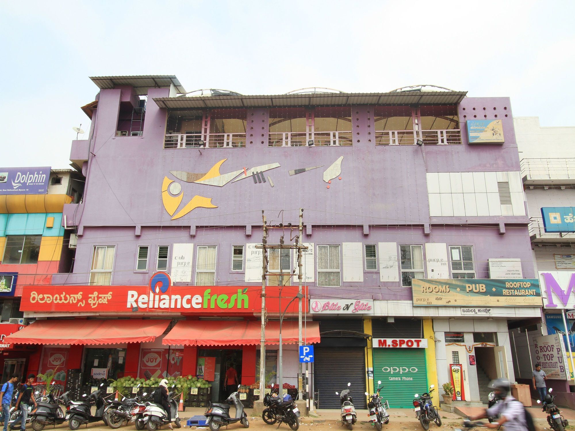 Purple Inn Boutique Hotel Mysore Eksteriør billede